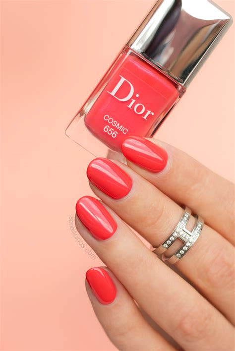 dior vernis coral peony|Dior vernis nail polish.